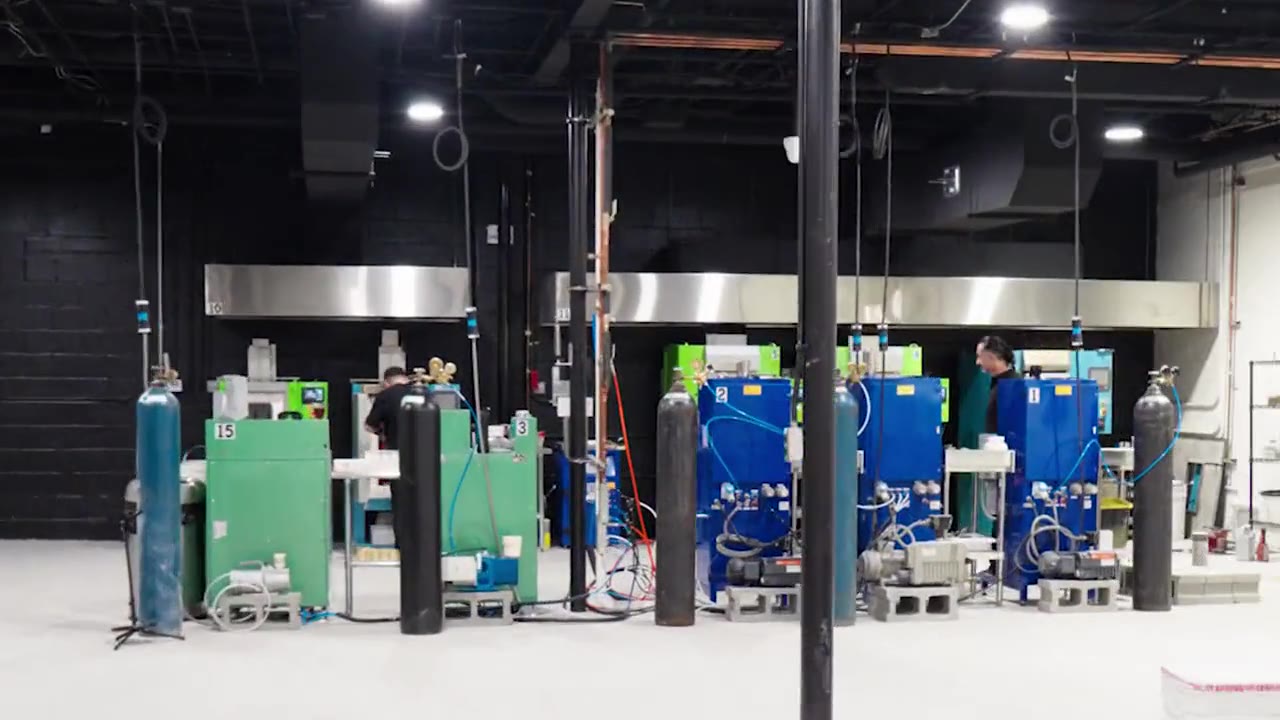Inside the Empire Gold Co. casting floor